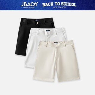 Quần short nam JBAGY vải kaki cotton, ống lửng ngắn vải Kaki co giãn 2 chiều - JN2401