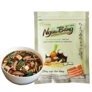 Bột nêm Ngưu bàng 450g/1kg - Vườn Chay