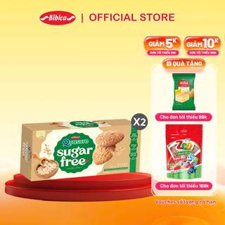 Combo 2 Hộp Bánh Ăn Kiêng Không Đường Quasure Sugar Free