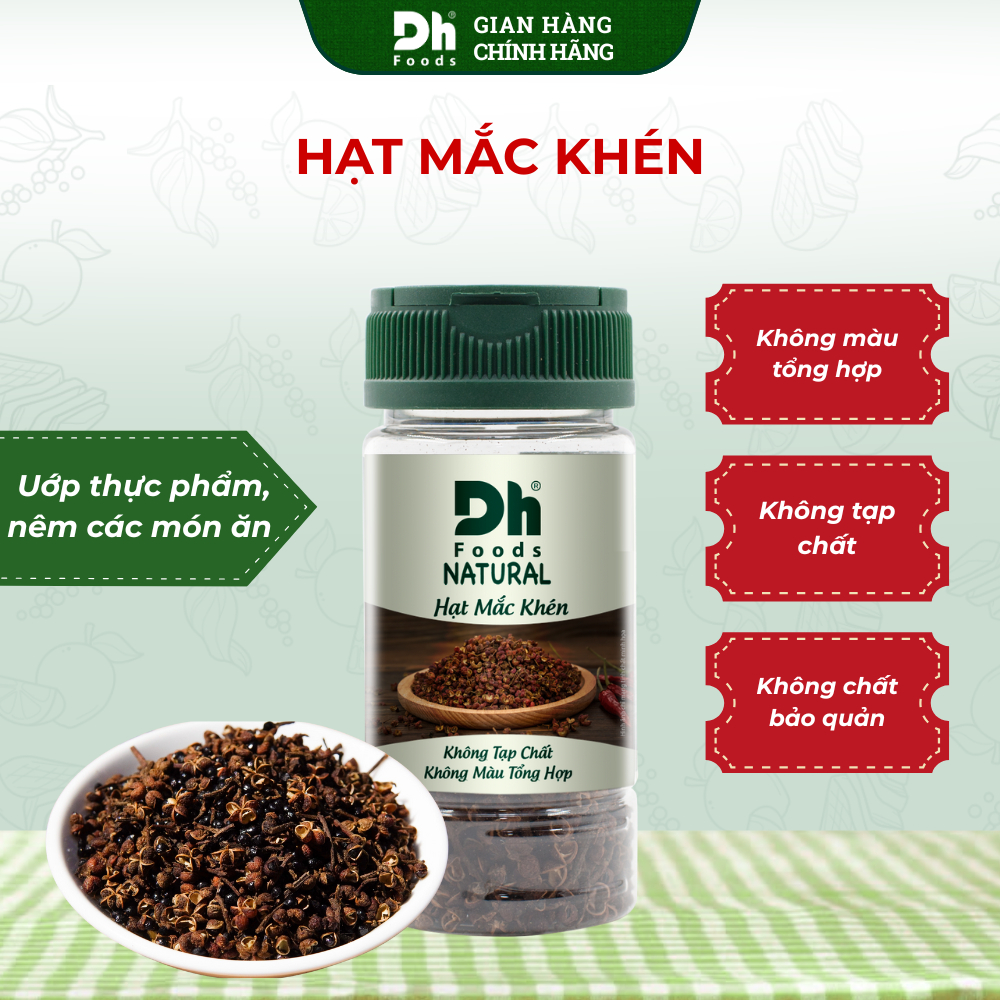 Natural Hạt Mắc Khén 15gr Dh Foods