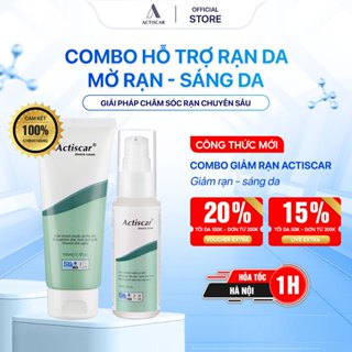 Kem Mờ Rạn Actiscar 100ml Làm Mờ Rạn Da Cho Bà Bầu, Sau Sinh Làm Đều Màu Da Thành Phần Thiên Nhiên Lành Tính