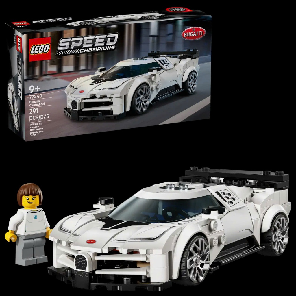 Lego 77240 Đồ Chơi Lắp Ghép Bugatti Centodieci Hyper Sports Car