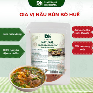 Combo 3 gói NATURAL Gia Vị Nấu Bún Bò Huế Dh Foods