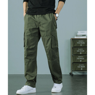 quần dài túi hộp nam, quần 6 túi chất vải kaki có thể mặc đi chơi hoặc đi lao động