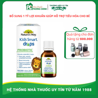 Men Vi Sinh Cho Bé Kids Smart Drops Probiotic Nature's Way Của Úc - Chăm Sóc Sức Khoẻ Hệ Tiêu Hoá Cho Bé (Lọ 20ml)