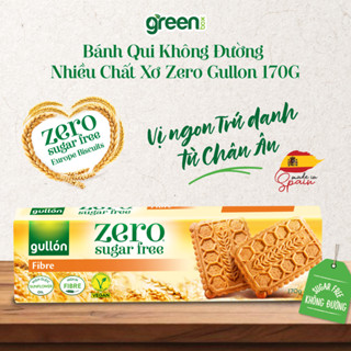  Bánh qui không đường nhiều chất xơ zero Gullón nhập khẩu Tây Ban Nha 170g 