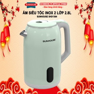 Ấm siêu tốc 2 lớp dung tích lớn 2.8L SUNHOUSE SHD1364