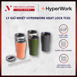   CHÍNH HÃNG  Ly Giữ Nhiệt HyperWork Heat Lock TC01 