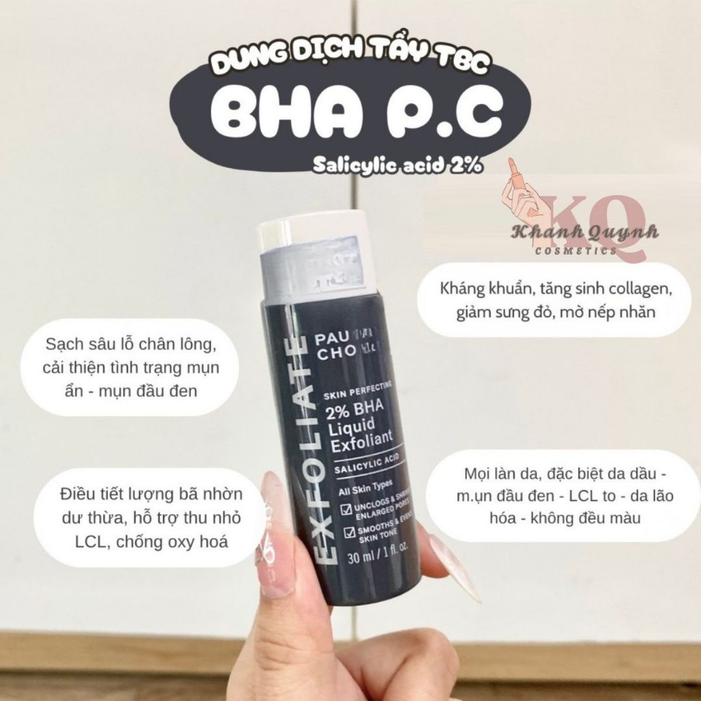BHA 2% Dung Dịch Tẩy Da Chết BHA 2%  30ml