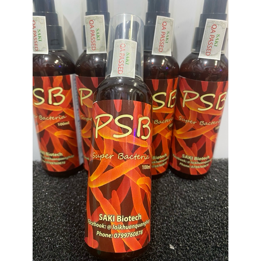 [Chai Vi Sinh] Vi Khuẩn Quang Hợp PSB 100 ML [PSB ĐỎ]