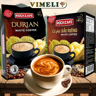   ROCK CAFE  Cà Phê Sữa Sầu Riêng Hương Vị Đậm Đà - Cà Phê Sầu Riêng ROCKCAFE Hoà Tan - Coffee  Cafe Sầu Riêng VIMELI 
