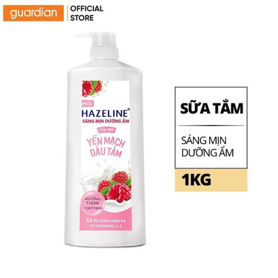 Sữa Tắm Hazeline Dưỡng Thể Giúp Làm Sáng Mịn Da & Dưỡng Ẩm Từ Thiên Nhiên Yến Mạch Dâu Tằm 1Kg | Guardian Việt Nam