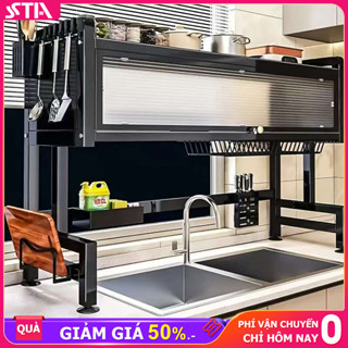 STA  Kệ Để Chén Đĩa inox 304 Kệ chén có nắp đậy Kệ để bát đĩa 💖 Giá suất xưởng 💖