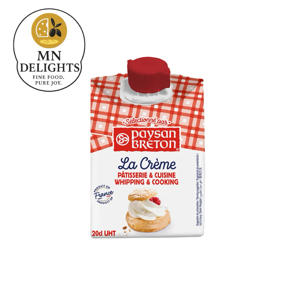 (SHIP HỎA TỐC) Whipping Cream Paysan Breton 200ml – Làm Bánh, Mousse, Tiramisu