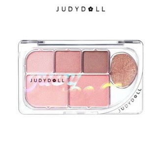  Bảng Phấn Mắt JUDYDOLL 8g 6 Màu Tự Nhiên Lâu Trôi Màu Lì Kết Hợp Kèm Nhũ Lấp Lánh | MT MAKEUP STORE 