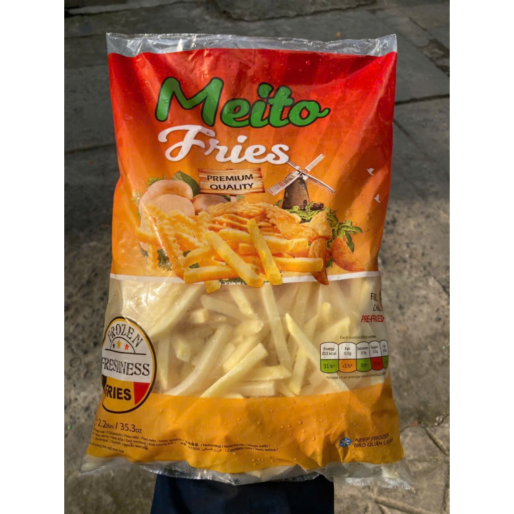 [Hỏa Tốc] khoai tây MEITO FRIES 7mm 1kg