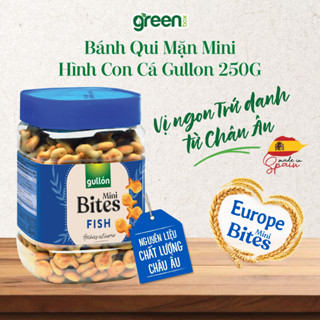  Bánh Qui Mặn Mini Hình Con Cá nhập khẩu  Gullon Tây Ban Nha 250G 