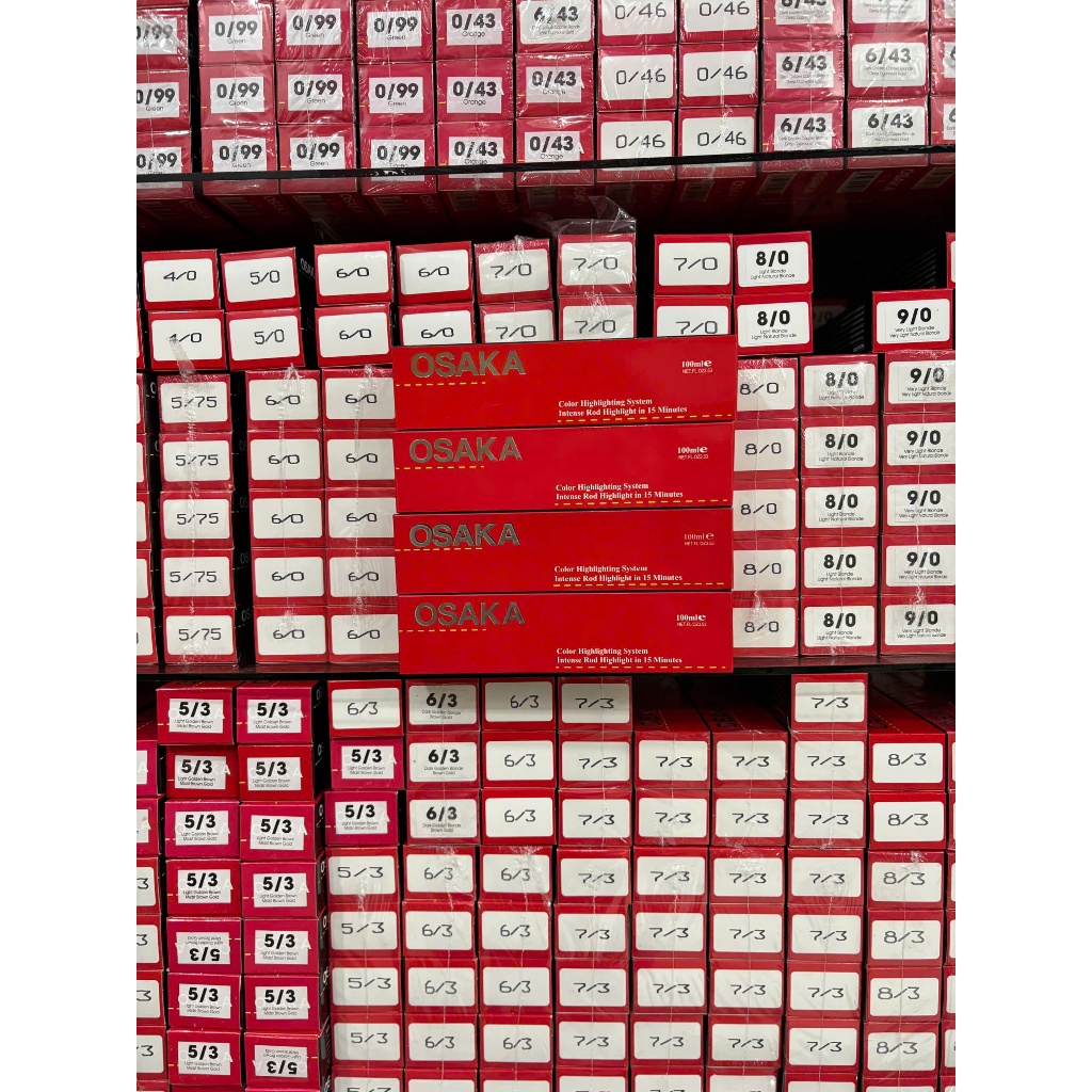 Nhuộm tóc Osaka 100ml [không có oxy và bao tay]