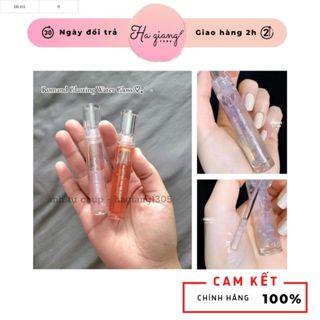 Son Tint Bóng Romand Glasting Water Gloss hiệu ứng bóng không màu 00, hồng san hô 01, tím hồng 02