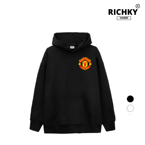 Áo Hoodie Richky Hanoi Premium Nỉ Logo Left Câu Lạc Bộ Bóng Đá Manchester United Fc Premier League