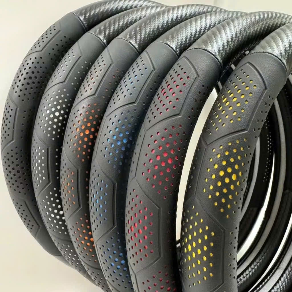 Bọc Vô Lăng Ô Tô 3D Da Nappa Cao Cấp