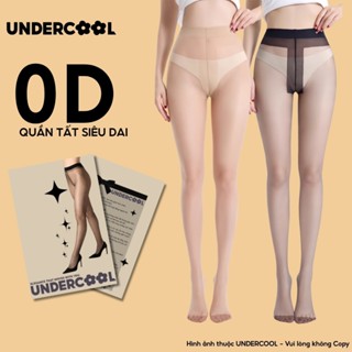 Quần Tất Nữ 0D Siêu Mỏng Che Khuyết Điểm UNDERCOOL Thon Gọn Chân Cao Cấp Siêu Dai QT12