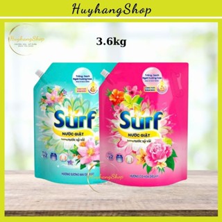 Nước giặt Surf hương Sương mai, Hoa cỏ diệu kỳ túi 2.9kg, 3.6kg| Huyhangshop