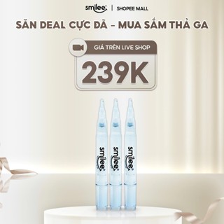 Gel trắng răng tại nhà Smilee, trắng từ 2-6 tone sau 1 liệu trình hàng chính hãng