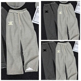  Quần Ống Rộng Kẻ Len Kiểu Dáng Trẻ Trung Phong Cách Năng Động Cá Tính 