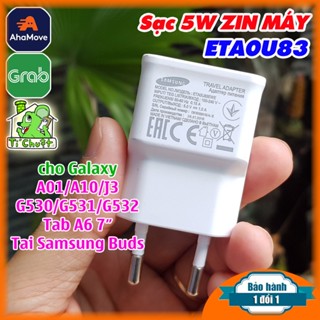 [ZIN-Ảnh Thật] Sạc Samsung 5W ETA0U83 5V/1A Bóc Máy Galaxy Buds/A01/A10/G531/G532- Tab A6 7"