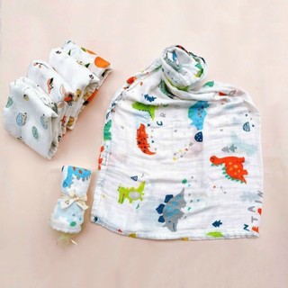 Set 2 Khăn Tắm 1m2 Aden 100% Sợi Tre Cho Bé Sơ Sinh, Mềm Mịn, Thấm Hút Tốt