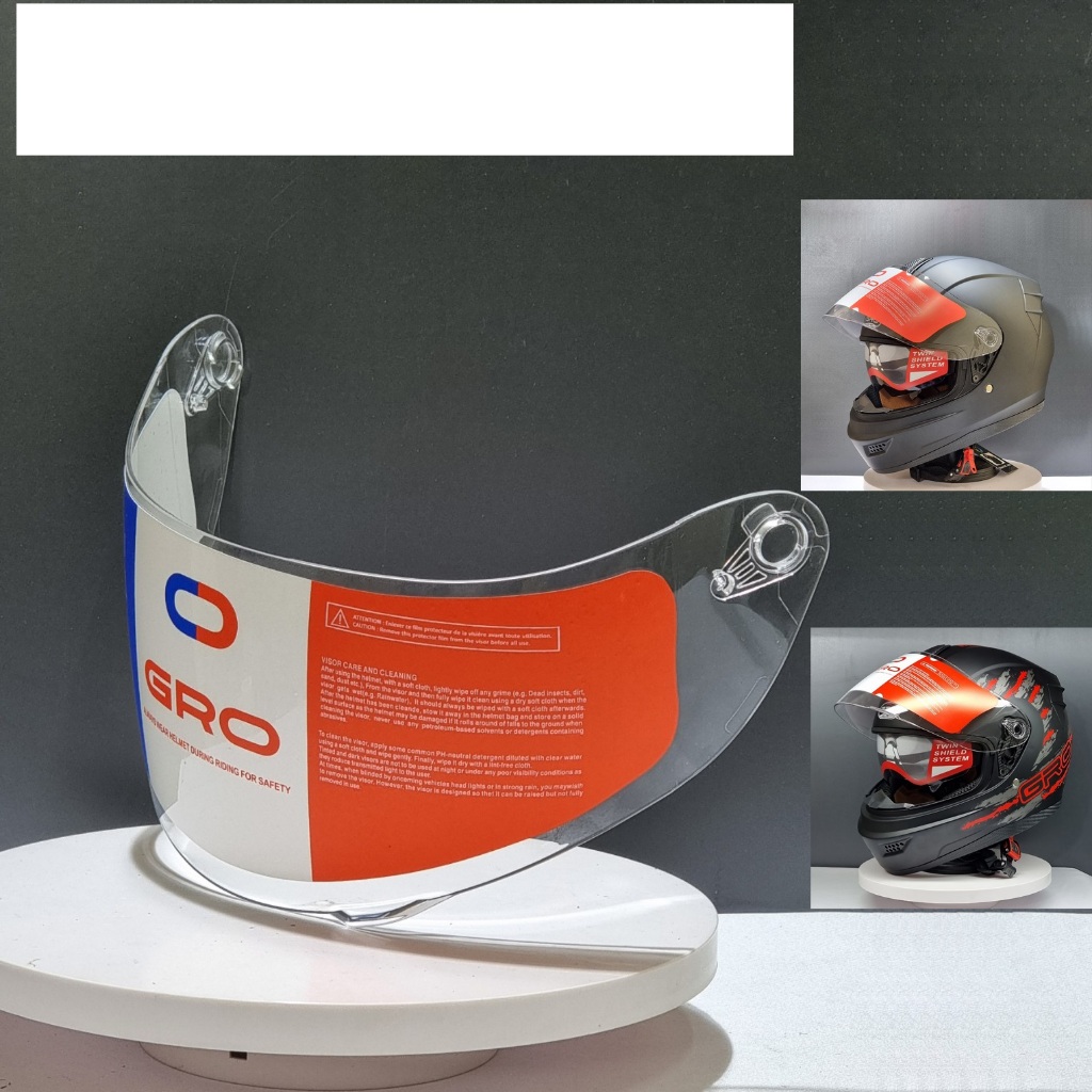 Kính mũ bảo hiểm  GRO  ST26, TSS , lật hàm của GRO , ST26