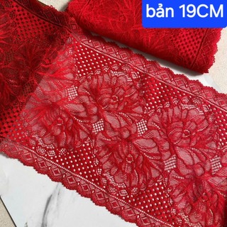 Ren thun có co giãn , size 12cm đến 23 cm.(mét lẻ)