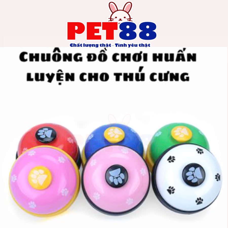 Chuông huấn luyện thú cưng thỏ cảnh chuột lang bọ ú chó mèo PET88