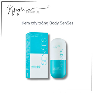  Kem Body Dưỡng Trắng Da SENSES White | Trắng nhanh cấp tốc 
