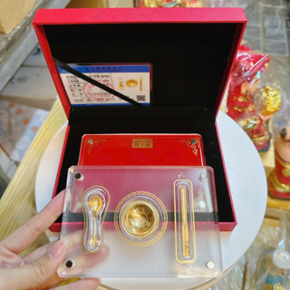 Set quà tặng cho bé yêu. Bộ thìa đũa vàng, quà làm đầy tháng