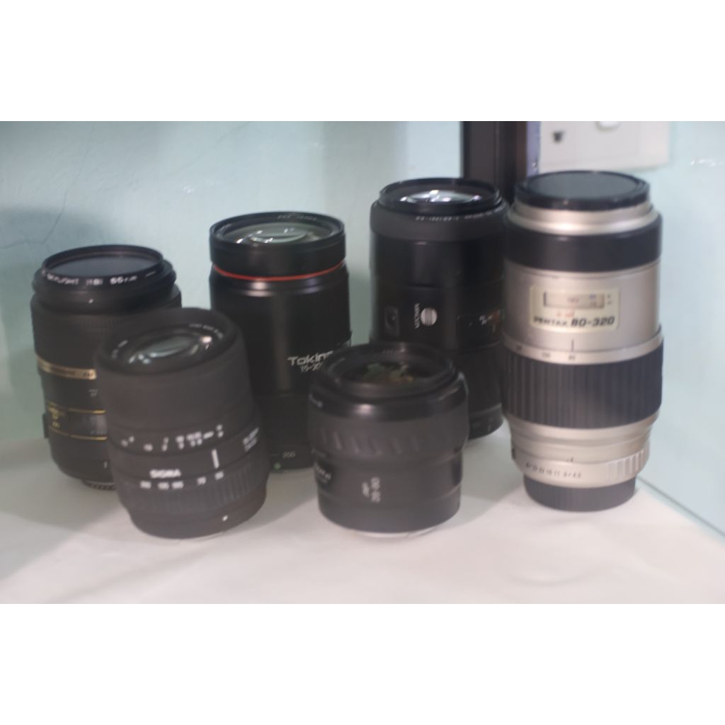 đủ loại lens máy ảnh canon, sony, pentax - Ống kính pentax