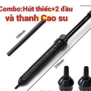 Hút thiếc GS150 tặng thêm 2 đầu hút và 1 thanh cao su