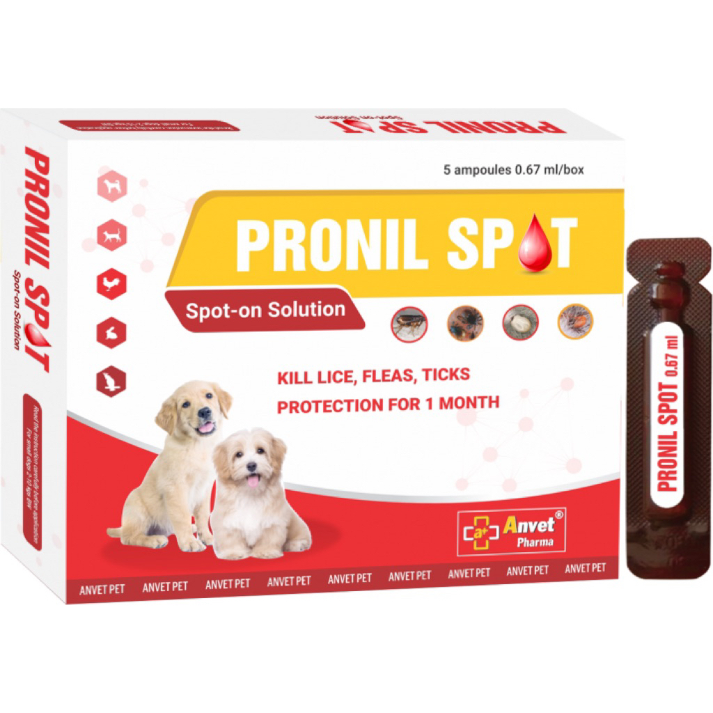 Nhỏ gáy trị ve rận Fronil