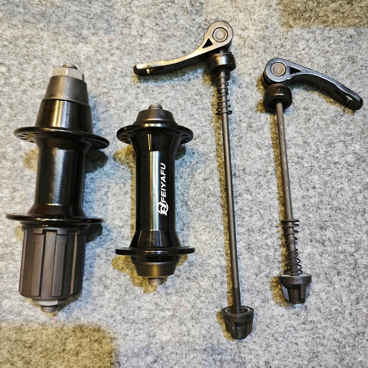 Moay Ơ Đùm Hub Feiyafu Dành Cho Xe Đạp Phanh Vành Bạc Đạn Kèm Bộ Ty Bật Nhả Nhanh 32 Lỗ / 36 Lỗ Hàng