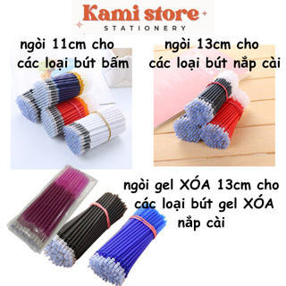 Combo 6 Bút 60 Ngòi Bút Gel Basic Xanh, Đen,Đỏ Kami Store BV06