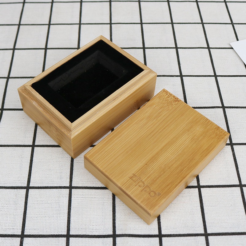 Hộp gỗ sang trọng cứng cáp đựng bật lửa Zippo được 1 cái