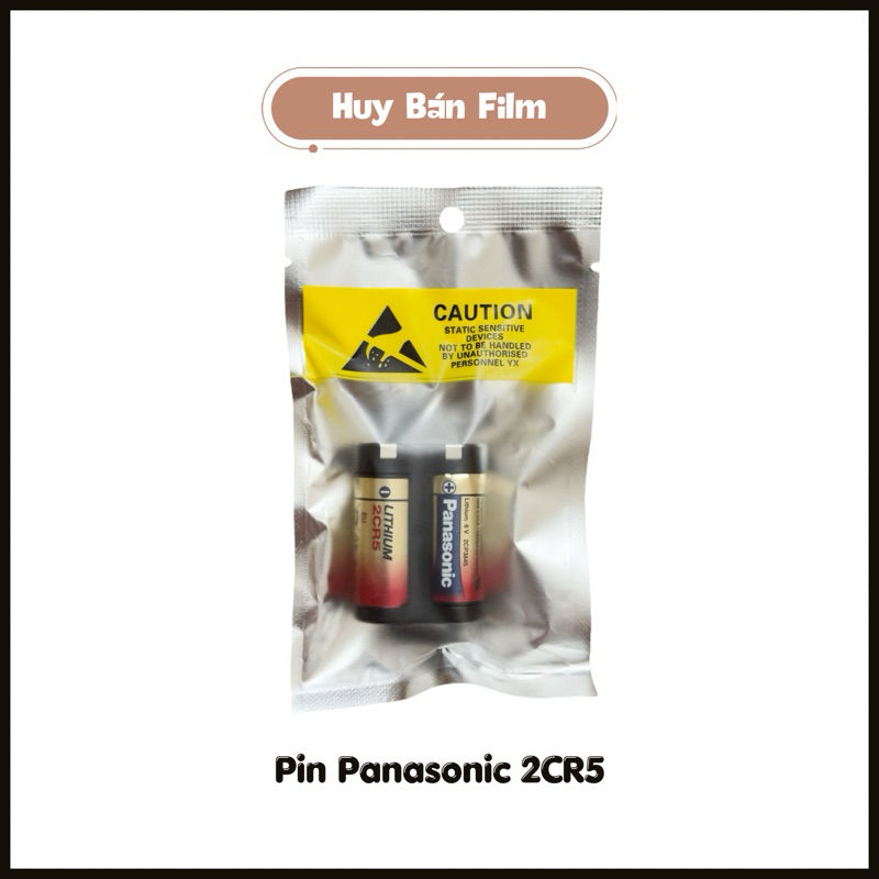 [Huy Bán Film] Pin máy ảnh Panasonic 2CR5