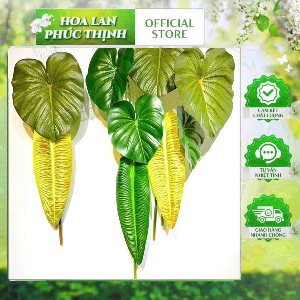 🌿 CÀNH LÁ CHUỐI GIẢ ĐỘT BIẾN KHỔNG LỒ - ĐỘC LẠ DECOR QUÁN CAFE, GÓC SỐNG ẢO