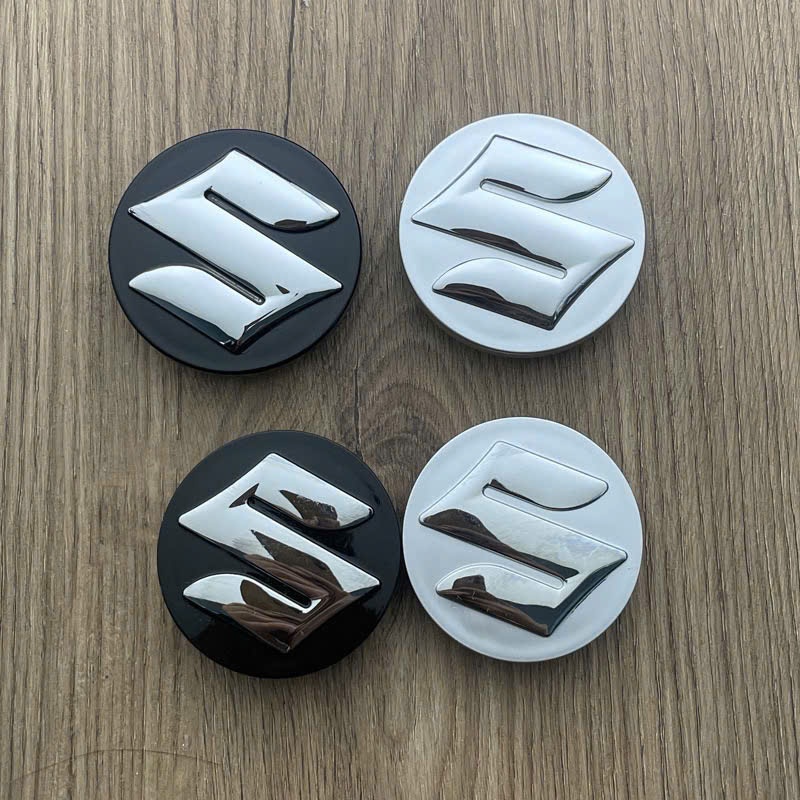 Ốp chụp mâm cho xe Suzuki, Logo xe Suzuki ốp mâm (Lazang) . (giá bán 1 cái)