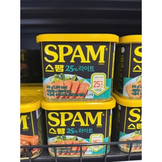  Thịt Hộp Spam Hàn Quốc 200g 340g Ăn Liền 