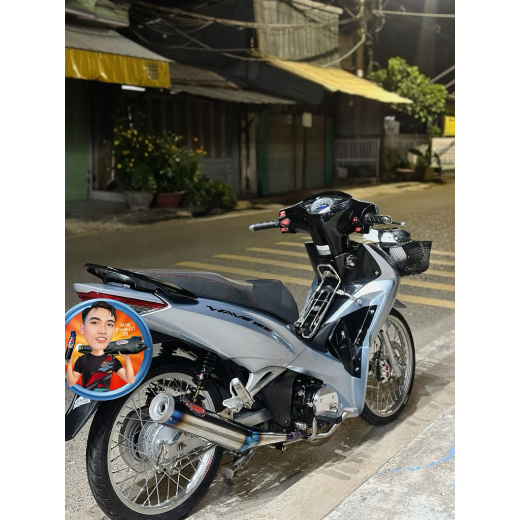 Combo Pô Tăng Fuled Xi Màu + Cổ Inox xi Màu Fuled Âm Thanh Trầm Ấm Lực