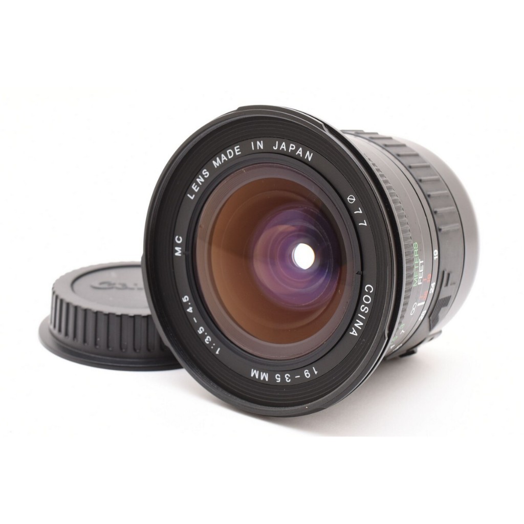 Ống kính góc siêu rộng Cosina 19-35mm f3.5-4.5 MC for canon ef