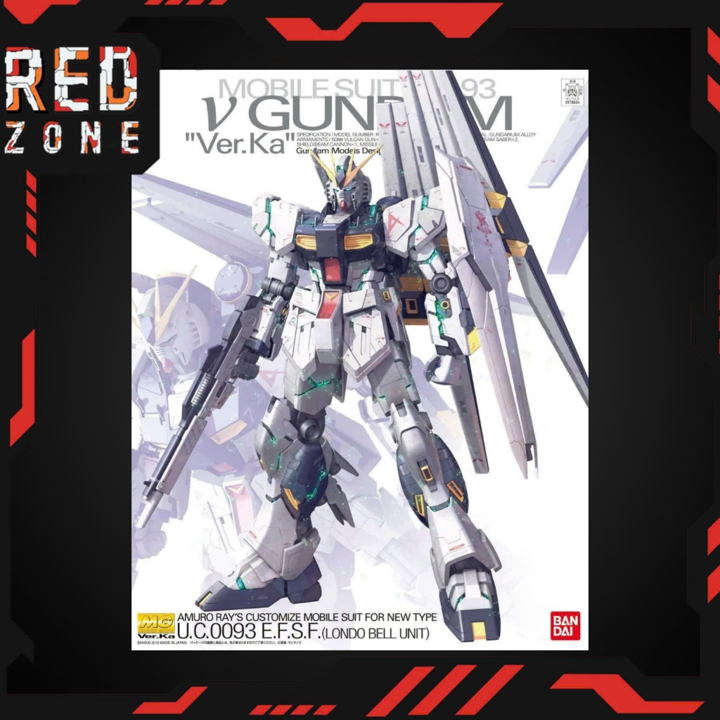 Mô Hình Lắp Ráp MG 1/100 νGUNDAM Nu Ver Ka Chính Hãng Bandai