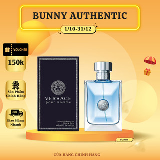 Nước Hoa Nam Versace_Pour Homme 100ml hương thơm mát mẻ thanh lịch| Full Box | Bunny Authentic